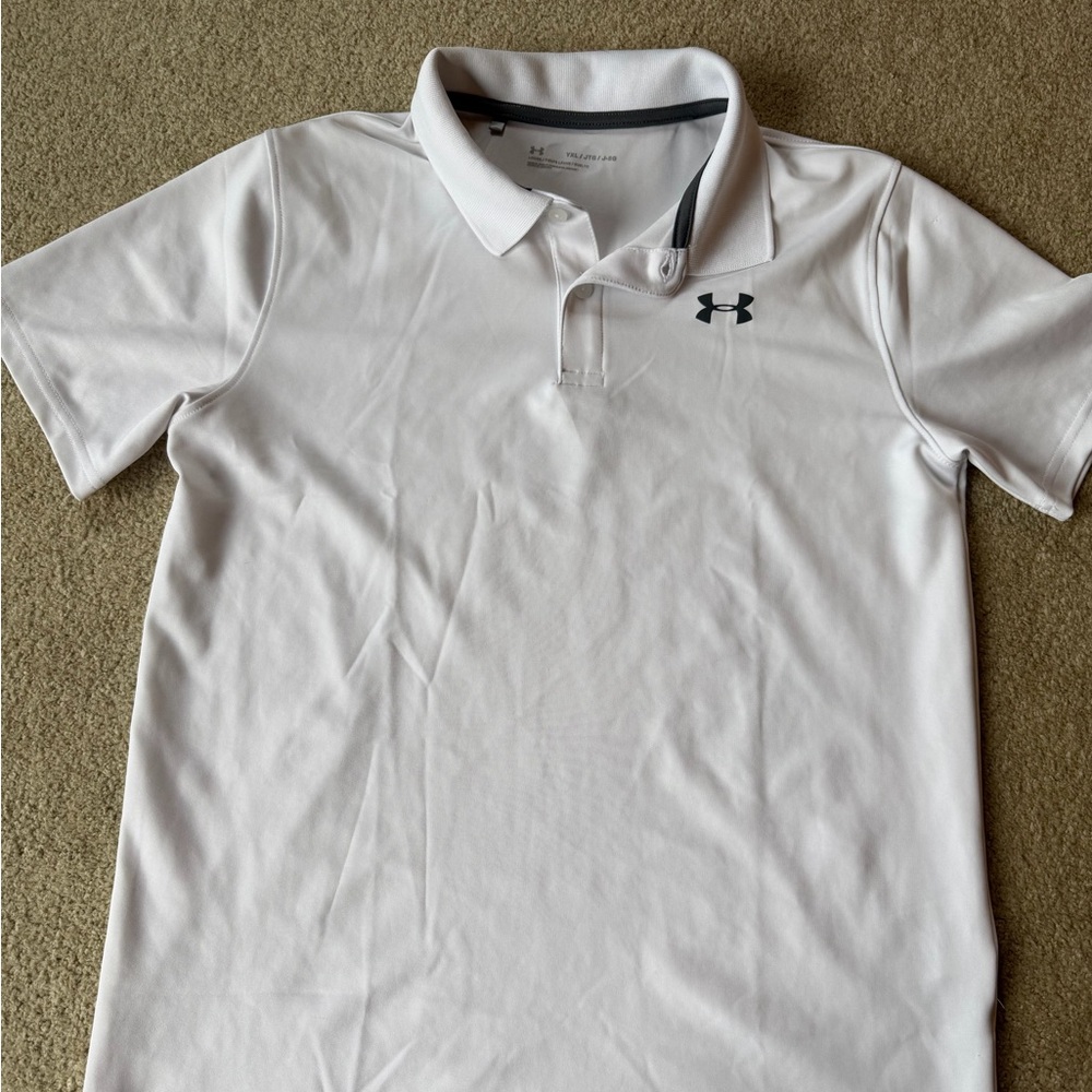 Under armour golf shirt youth XL like new
